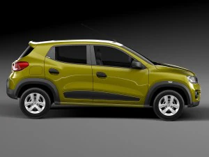 Renault Kwid 2016 3D Model