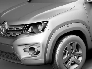 Renault Kwid 2016 3D Model