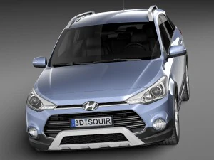 Hyundai i20 Active 2016 3D Model