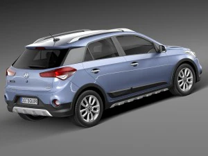 Hyundai i20 Active 2016 3D Model
