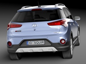 Hyundai i20 Active 2016 3D 模型