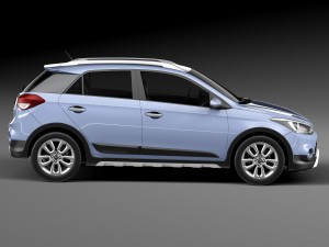Hyundai i20 Active 2016 3D 模型