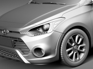 Hyundai i20 Active 2016 3D 模型