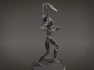 Star Wars Battle Droid Rigged for 3dsmax 3D-Modell