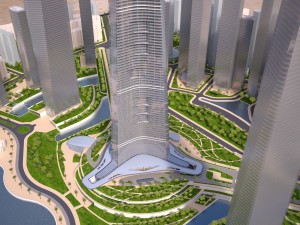 Kingdom Tower Yeddah Burj Al-Mamlakah Modelo 3D