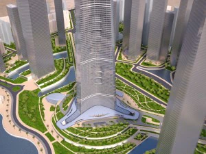 Kingdom Tower Yeddah Burj Al-Mamlakah 3D Model