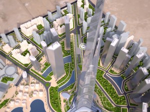 Kingdom Tower Yeddah Burj Al-Mamlakah Modelo 3D