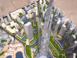 Kingdom Tower Yeddah Burj Al-Mamlakah 3D Model