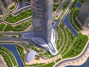 Kingdom Tower Yeddah Burj Al-Mamlakah Modelo 3D