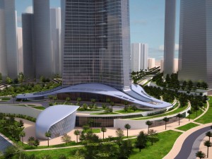 Kingdom Tower Yeddah Burj Al-Mamlakah Modelo 3D