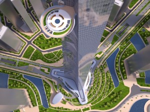 Kingdom Tower Yeddah Burj Al-Mamlakah Modelo 3D