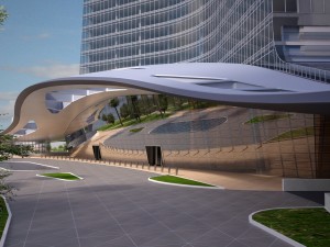 Kingdom Tower Yeddah Burj Al-Mamlakah Modelo 3D