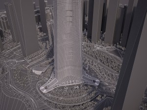 Kingdom Tower Yeddah Burj Al-Mamlakah Modelo 3D