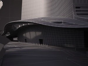 Kingdom Tower Yeddah Burj Al-Mamlakah 3D Model