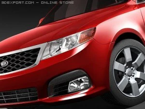 Kia Optima 2009 Modelo 3D