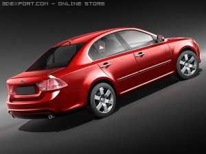 Kia Optima 2009 3D 模型