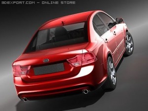Kia Optima 2009 3D 模型