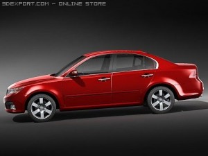 Kia Optima 2009 3D 模型
