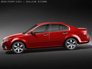 Kia Optima 2009 Modelo 3D