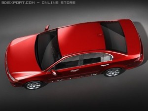 Kia Optima 2009 3D 模型