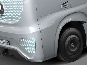 Mercedes-Benz Future Truck FT 2025 3D Model