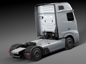Mercedes-Benz Future Truck FT 2025 Modèle 3D