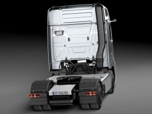 Mercedes-Benz Future Truck FT 2025 3D Model
