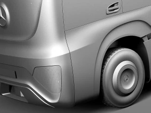 Mercedes-Benz Future Truck FT 2025 3D Model