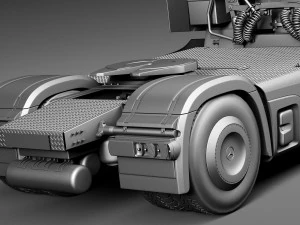 Mercedes-Benz Future Truck FT 2025 3D Model