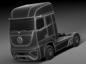 Mercedes-Benz Future Truck FT 2025 3D Model