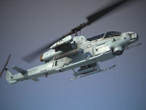 Bell AH-1W Super Cobra Modelo 3D