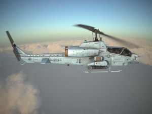 Bell AH-1W Super Cobra Modelo 3D