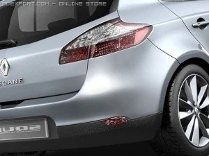 Renault Megane III Hatchback 3D Model