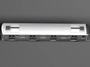 R160 Train New York City subway 3D Model