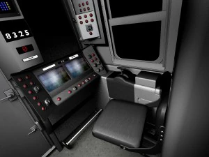 R160 Train New York City subway 3D Model