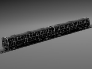 R160 Train New York City subway Model 3D