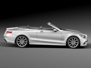 Mercedes-Benz S63 AMG Cabriolet 2017 Model 3D