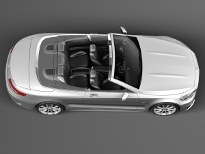 Mercedes-Benz S63 AMG Cabriolet 2017 Model 3D