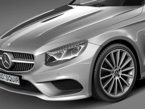 Mercedes-Benz S-class Cabriolet 2017 3D Model