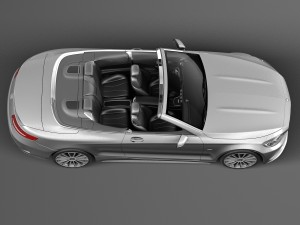 Mercedes-Benz S-class Cabriolet 2017 3D Модель