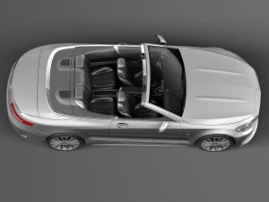Mercedes-Benz S-class Cabriolet 2017 3D Model