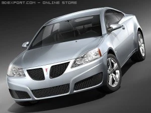 Pontiac G6 Coupe 3D Model