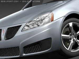 Pontiac G6 Coupe 3D Model
