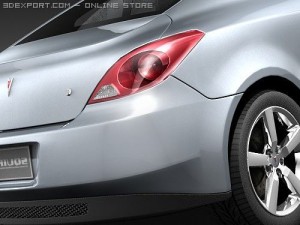 Pontiac G6 Coupe 3D 模型