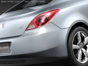 Pontiac G6 Coupe 3D Model