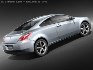 Pontiac G6 Coupe 3D 模型