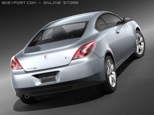 Pontiac G6 Coupe 3D 模型