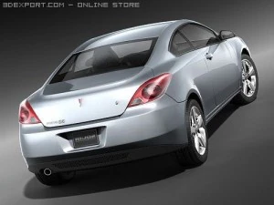 Pontiac G6 Coupe 3D Model