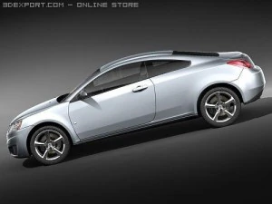 Pontiac G6 Coupe 3D Model