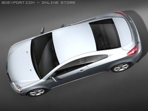 Pontiac G6 Coupe 3D 模型